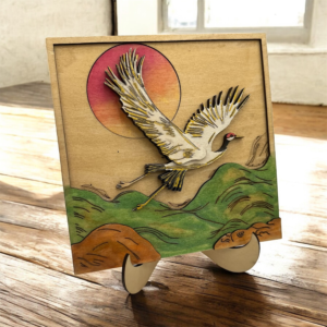 Crane on Table