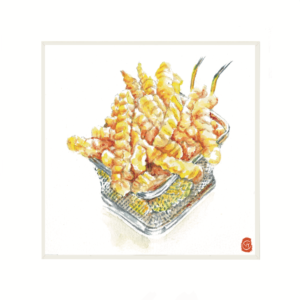 Crinkle-Cut-Fries.