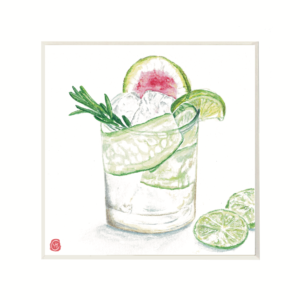 Cucumber Rosemary Gin & Tonic